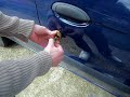 Lock Picking/Jiggling Open Car Door.