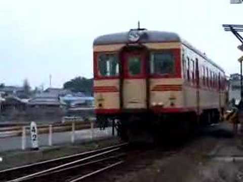 【島原鉄道】旧国鉄キハ20 入換・連結作業＠南島原駅