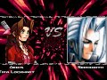 Mugen- Aeris Gainsborough and Tifa Lockheart vs Sephiroth