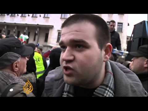 Protests follow Bulgaria government resignation