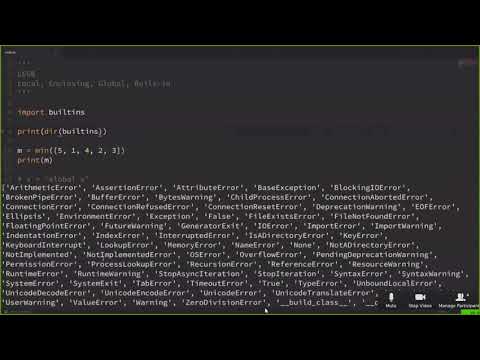 Hello Python Session