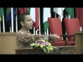 Sambutan Perwakilan Peserta Kongres Anak Indonesia X