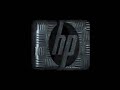 HP Hewlett Packard logo in 3dmax