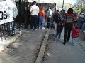 Protesta  contra Calderon y apoyo a la APPO en Houston,Tx