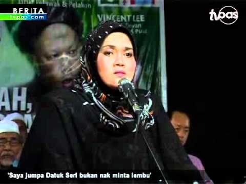 aishah : ‘saya jumpa datuk seri bukan nak minta lembu’