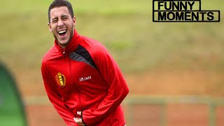 Lustige Momente mit Eden Hazard