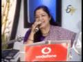 videos de chitra's first hindi song    sathiya tune kya kiya