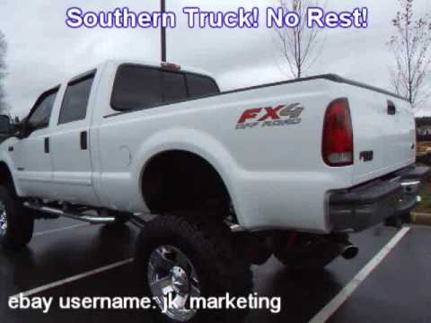 2003 Ford F250 Lariat Crew Cab Diesel FX4 For Sale