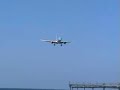 thomsonfly 757 landing at arrecife