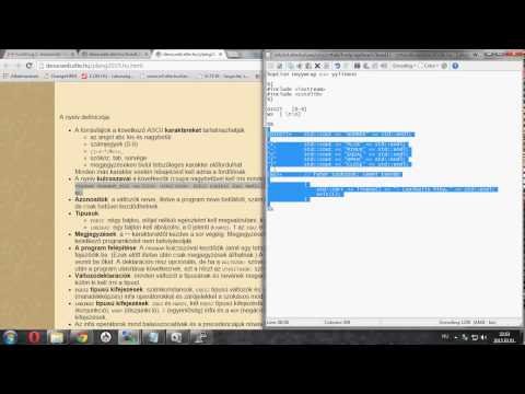 Fordítóprogramok flex lexikális elemzés 04 - csttabi