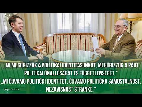 Politbiro (RTV 1) - Gost emisije dr Balint Pastor, predsednik SVM-a-cover