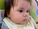 Aoibhinn likes Carrots!