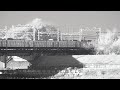 IR movie Zooming test Train (DMC-FZ38 with Fuji Film IR 78)