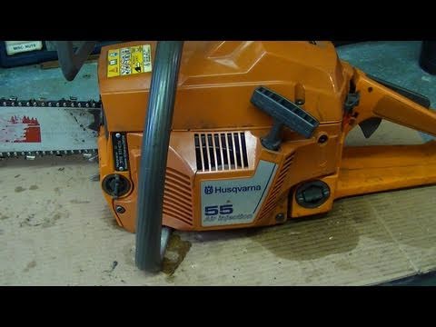 how to rebuild husqvarna chainsaw