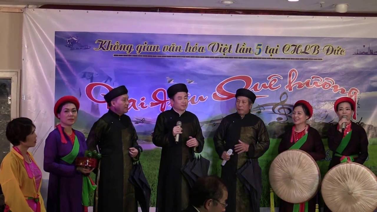 HÁT QUAN HỌ TRONG CT KHÔNG GIAN VĂN HÓA VIỆT LẦN THỨ 5