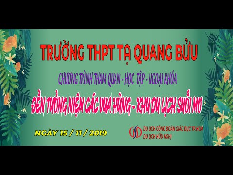 Trường THPT Tạ Quang Bửu - 15/11/2019