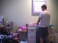 Changing Kesley's Diaper