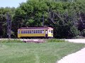 Sand Springs Ry. #68 Trolley running at the IRM Sand Springs Ry. #68 Trolley running at the IRM