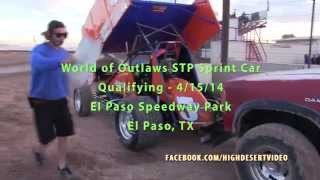 World of Outlaws Qualifying - EPSP 4/15/14