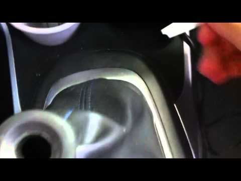 how to remove cr z shift knob