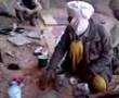 Youfakit, Algérie. Omelette géante sous le bloc