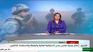 جيش - حصيلة | نتائج نوعية تعكس مدى الاحترافية العالية واليقظة والاستعداد الدائمين