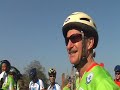 This video represents one of the day rides of the Tour de Thailand 2009 from Chiang Mai to Phuket. This day ride is from Ayutthaya to the suburbs of Bangkok where the Foundation for the Blind in Thailand has one of their Skills Development Centers to teach the blind how to deal with everyday life and also for job training so that they can be productive members of society and take care of themselves. Each year students from the center come out on tandem bikes and join the Tour de Thailand cyclists along with local bike clubs for a great day out to raise funds, create awareness, and generally have a good time.