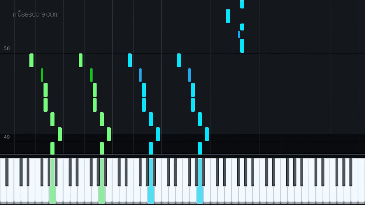 Carol of the Bells by Trans Siberian Orchestra [Piano Tutorial + Sheet music]