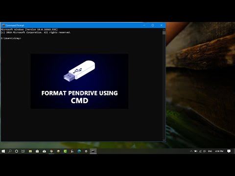 how to format usb using cmd