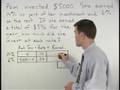 Watch Video on Interest Word Problems - Algebra Help