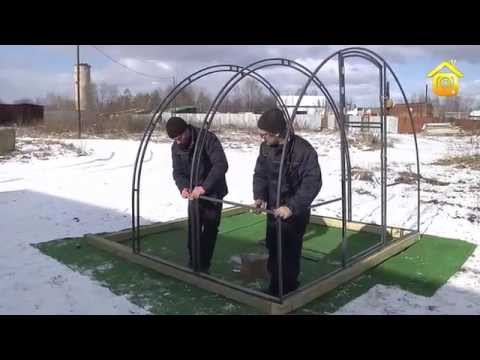 Как построить зимнюю теплицу с видео Как построить зимнюю теплицу с видео