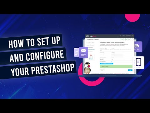 how to set up prestashop
