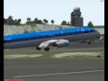 St. Maarten VOR/DME rwy 09 landing Boeing 737-800 KLM St. Maarten VOR/DME rwy 09 landing Boeing 737-800 KLM