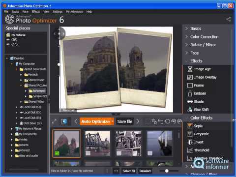 Let's have a look at Ashampoo Photo Optimizer