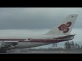 Thai airways 747 take off Arlanda