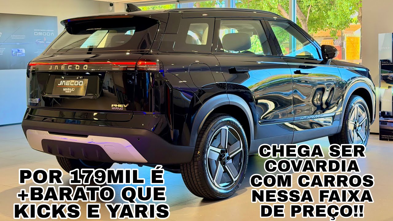 LANÇAMENTO JAECOO 7 ELITE  1.5 TURBO JÁ 2027 EM DETALHES | O HÍBRIDO PLUGIN MAIS BARATO DO BRASIL!
