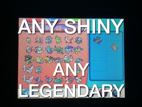 how to get a shiny on pokemon