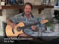 Guitar Lesson - Fire And Rain