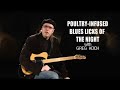 Greg Koch Guitar Lesson: Poultry-Infused Blues Licks
