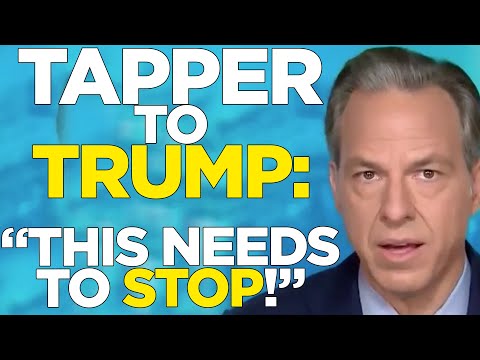 🔥 Jake Tapper to Trump: This is IMMORAL and NEEDS TO STOP!