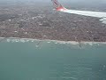 Avião da Gol pousando na belíssima cidade de Fortaleza!