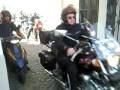 Parada motocyklowa - pałac Branickich wyjazd