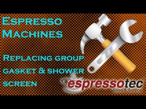 Changing a Group Gasket on a Rancilio Espresso Machine