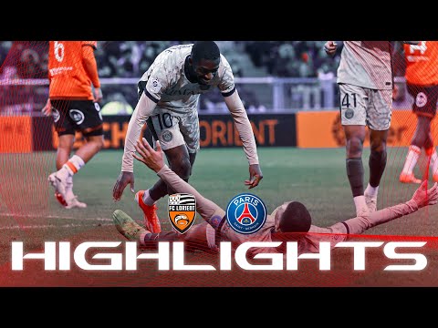  FC Lorient Bretagne Sud 1-4 FC PSG Paris Saint Ge...