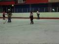 William's first day at ice hockey