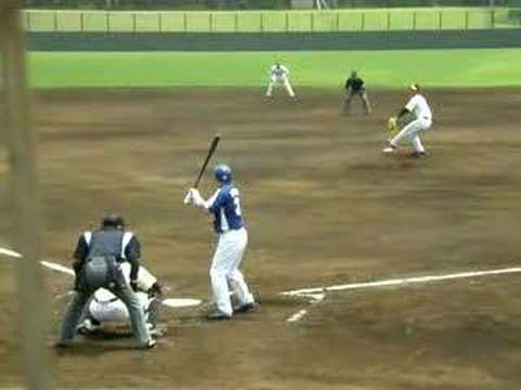 2008．7．1 雁の巣ホークス＃3 岩嵜 vs 森野 中日ドラゴンズ戦