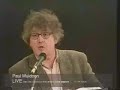 Paul Muldoon at Cafe Improv Paul Muldoon at Cafe Improv
