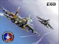Sukhoi Su-33 and Su-27 Flanker