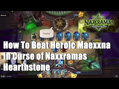 how to beat maexxna heroic