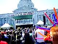 jb giving an amazing speech at sf pride 2006. jb was grand marshall for the event.